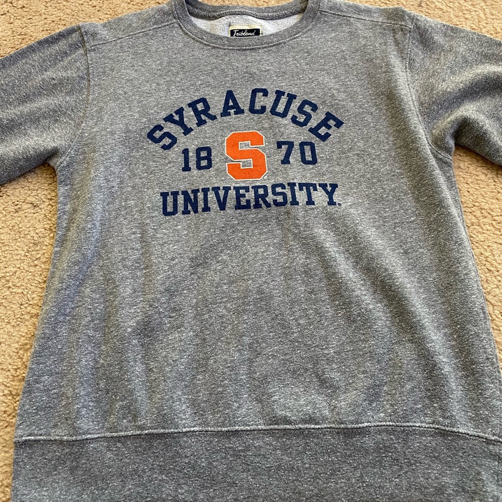 vintage syracuse crew neck